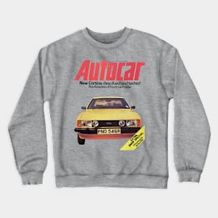 FORD CORTINA MK4 - magazine cover Crewneck Sweatshirt